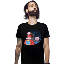 Load image into Gallery viewer, Daily_Deal_Shirts Fitted Shirts, Mens / Small / Black Let Me In