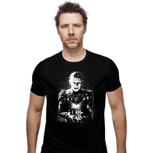 Load image into Gallery viewer, Daily_Deal_Shirts Fitted Shirts, Mens / Small / Black Hell Splatter
