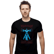 Load image into Gallery viewer, Daily_Deal_Shirts Fitted Shirts, Mens / Small / Black Vitruvian Bio Boost Armor