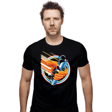 Load image into Gallery viewer, Daily_Deal_Shirts Fitted Shirts, Mens / Small / Black Turbo Force