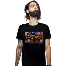 Load image into Gallery viewer, Shirts Fitted Shirts, Mens / Small / Black Holodeck Reunion