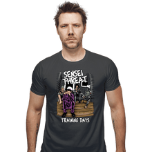 Load image into Gallery viewer, Secret_Shirts Fitted Shirts, Mens / Small / Charcoal Sensei Threat