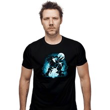 Load image into Gallery viewer, Daily_Deal_Shirts Fitted Shirts, Mens / Small / Black Friendship Evolution