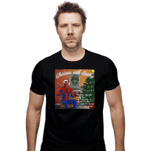 Load image into Gallery viewer, Shirts Fitted Shirts, Mens / Small / Black Spidey Christmas Album
