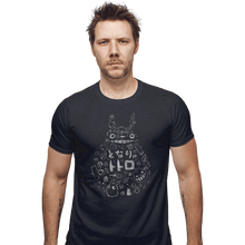 Load image into Gallery viewer, Shirts Fitted Shirts, Mens / Small / Dark Heather Neighbor Shape