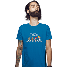 Load image into Gallery viewer, Secret_Shirts Fitted Shirts, Mens / Small / Sapphire Chrono Road