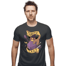 Load image into Gallery viewer, Shirts Fitted Shirts, Mens / Small / Charcoal Chaotic Lazy