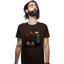 Load image into Gallery viewer, Last_Chance_Shirts Fitted Shirts, Mens / Small / Dark Chocolate The Lord Of The Cookies