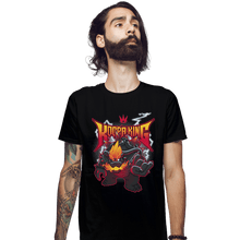 Load image into Gallery viewer, Shirts Fitted Shirts, Mens / Small / Black Metalknight