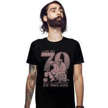 Load image into Gallery viewer, Shirts Fitted Shirts, Mens / Small / Black Hog