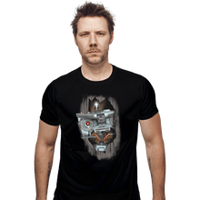 Load image into Gallery viewer, Shirts Fitted Shirts, Mens / Small / Black Here's Johnny!