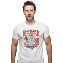 Load image into Gallery viewer, Shirts Fitted Shirts, Mens / Small / White Guts The Dark Knight