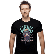 Load image into Gallery viewer, Shirts Fitted Shirts, Mens / Small / Black Vibing Since 2021