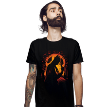 Load image into Gallery viewer, Daily_Deal_Shirts Fitted Shirts, Mens / Small / Black Vengeant Night