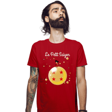 Load image into Gallery viewer, Shirts Fitted Shirts, Mens / Small / Red Le Petit Saiyen