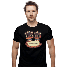 Load image into Gallery viewer, Shirts Fitted Shirts, Mens / Small / Black A Cage