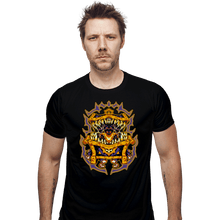 Load image into Gallery viewer, Shirts Fitted Shirts, Mens / Small / Black Mimic Attack