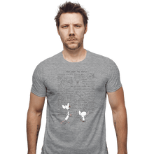 Load image into Gallery viewer, Shirts Fitted Shirts, Mens / Small / Sports Grey The Plan Tonight