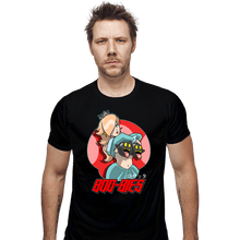 Load image into Gallery viewer, Daily_Deal_Shirts Fitted Shirts, Mens / Small / Black Rosalina Boos