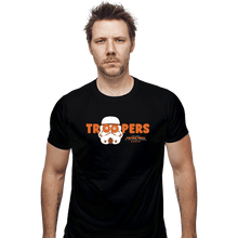 Load image into Gallery viewer, Shirts Fitted Shirts, Mens / Small / Black Troopers