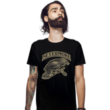 Load image into Gallery viewer, Shirts Fitted Shirts, Mens / Small / Black Nevermore