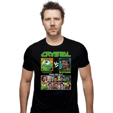 Load image into Gallery viewer, Secret_Shirts Fitted Shirts, Mens / Small / Black Crystal Fighter