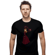Load image into Gallery viewer, Shirts Fitted Shirts, Mens / Small / Black Elsa Maximoff
