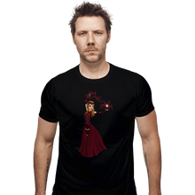 Load image into Gallery viewer, Shirts Fitted Shirts, Mens / Small / Black Elsa Maximoff