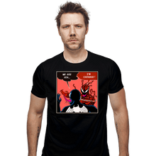 Load image into Gallery viewer, Shirts Fitted Shirts, Mens / Small / Black Symbiote Slap
