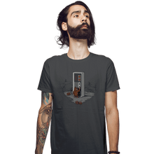 Load image into Gallery viewer, Shirts Fitted Shirts, Mens / Small / Charcoal Dawn Of Gaming