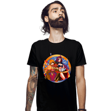 Load image into Gallery viewer, Daily_Deal_Shirts Fitted Shirts, Mens / Small / Black Master Magicians