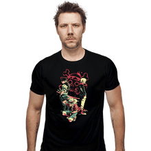 Load image into Gallery viewer, Daily_Deal_Shirts Fitted Shirts, Mens / Small / Black Monster Trio