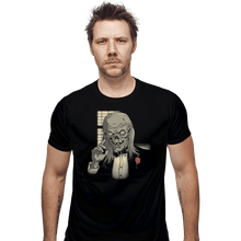 Load image into Gallery viewer, Shirts Fitted Shirts, Mens / Small / Black The Cryptfather