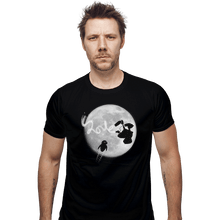 Load image into Gallery viewer, Shirts Fitted Shirts, Mens / Small / Black Robot Love