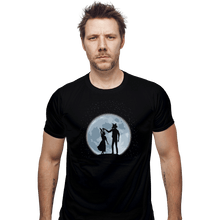 Load image into Gallery viewer, Shirts Fitted Shirts, Mens / Small / Black Beasts Under The Moon