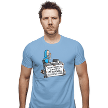 Load image into Gallery viewer, Shirts Fitted Shirts, Mens / Small / Powder Blue Change My Mind