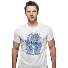 Load image into Gallery viewer, Shirts Fitted Shirts, Mens / Small / White The Throne