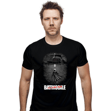 Load image into Gallery viewer, Daily_Deal_Shirts Fitted Shirts, Mens / Small / Black To The Batmobile
