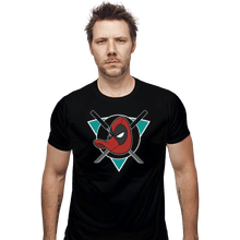 Load image into Gallery viewer, Shirts Fitted Shirts, Mens / Small / Black Mighty Dead Ducks