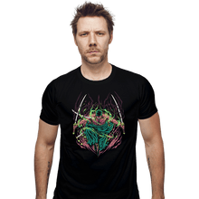 Load image into Gallery viewer, Daily_Deal_Shirts Fitted Shirts, Mens / Small / Black King Of Hell