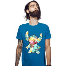 Load image into Gallery viewer, Secret_Shirts Fitted Shirts, Mens / Small / Sapphire Magical Stitch