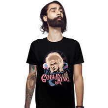 Load image into Gallery viewer, Daily_Deal_Shirts Fitted Shirts, Mens / Small / Black Never Fear The Goblin King
