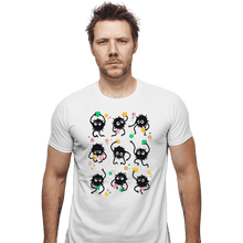 Load image into Gallery viewer, Daily_Deal_Shirts Fitted Shirts, Mens / Small / White Sooty Helpers