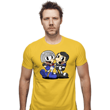 Load image into Gallery viewer, Secret_Shirts Fitted Shirts, Mens / Small / Daisy Peacehead