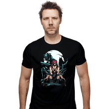 Load image into Gallery viewer, Daily_Deal_Shirts Fitted Shirts, Mens / Small / Black Weapon X