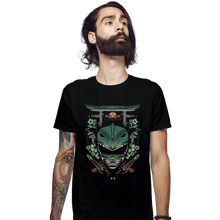 Load image into Gallery viewer, Shirts Fitted Shirts, Mens / Small / Black Green Ranger
