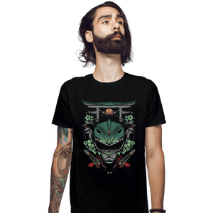 Shirts Fitted Shirts, Mens / Small / Black Green Ranger