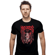Load image into Gallery viewer, Shirts Fitted Shirts, Mens / Small / Black The Nemesis