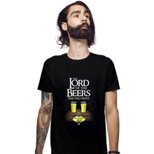 Load image into Gallery viewer, Shirts Fitted Shirts, Mens / Small / Black The Two Pints