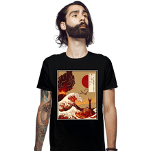 Load image into Gallery viewer, Daily_Deal_Shirts Fitted Shirts, Mens / Small / Black At The End Of All Things